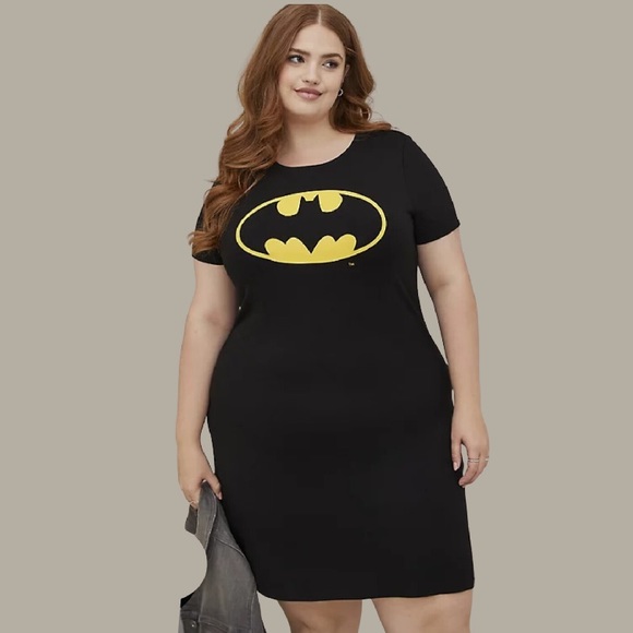 Torrid Batman T-shirt Dress 2X - Picture 3 of 6